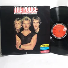 THE POLICE 1983 Wrapped Around Your Finger 12" 4 Track Single A&M EX VINYL 