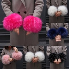 Oversleeve Imitation Windproof Imitation Sleeve Oversized Fur Furry Wristlet