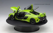 Rotary Display Turntable Medium 10 in Black Top 1/43 1/24 1/18 by AUTOart 98014