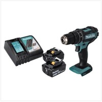 Makita Dhp 482 Rt Akku Schlagbohrschrauber 18 V 62 Nm + 2X Akku 5,0 Ah + Lader