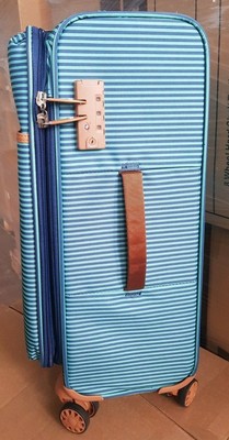 IT Luggage Beach Stripes Teal 8 Wheel 