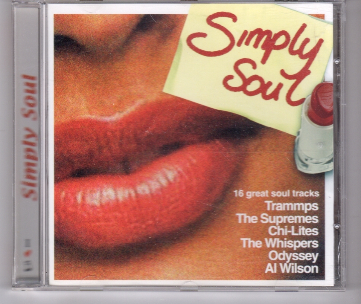 (HH86) Simply Soul, 16 tracks various artists - 2002 CD
