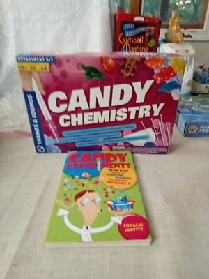 Thames & Kosmos Candy Chemistry | Science Kit | Rock Candy Chocolates Gummy B.