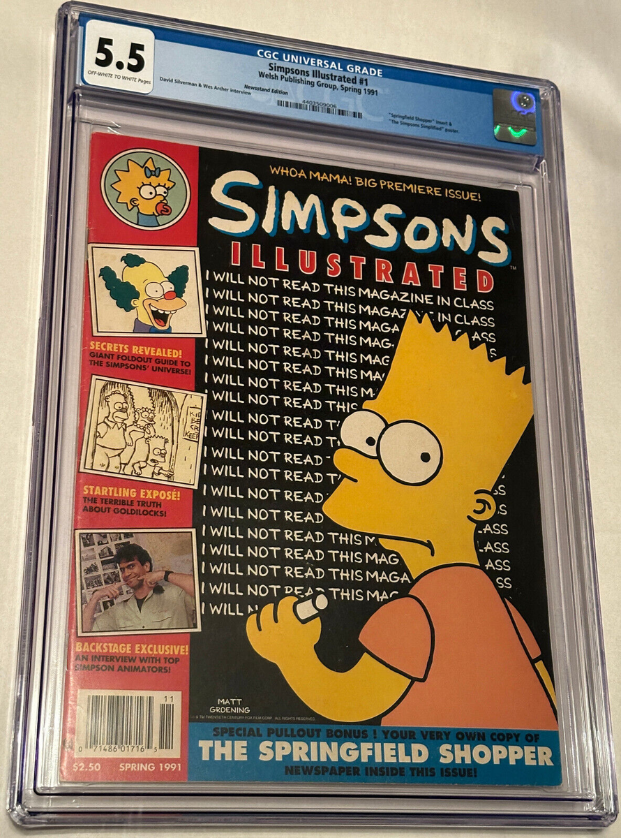 シンプソンズ　コミック　1 創刊号　Simpsons Comics CGC Simpsons Comics #1 | CGC