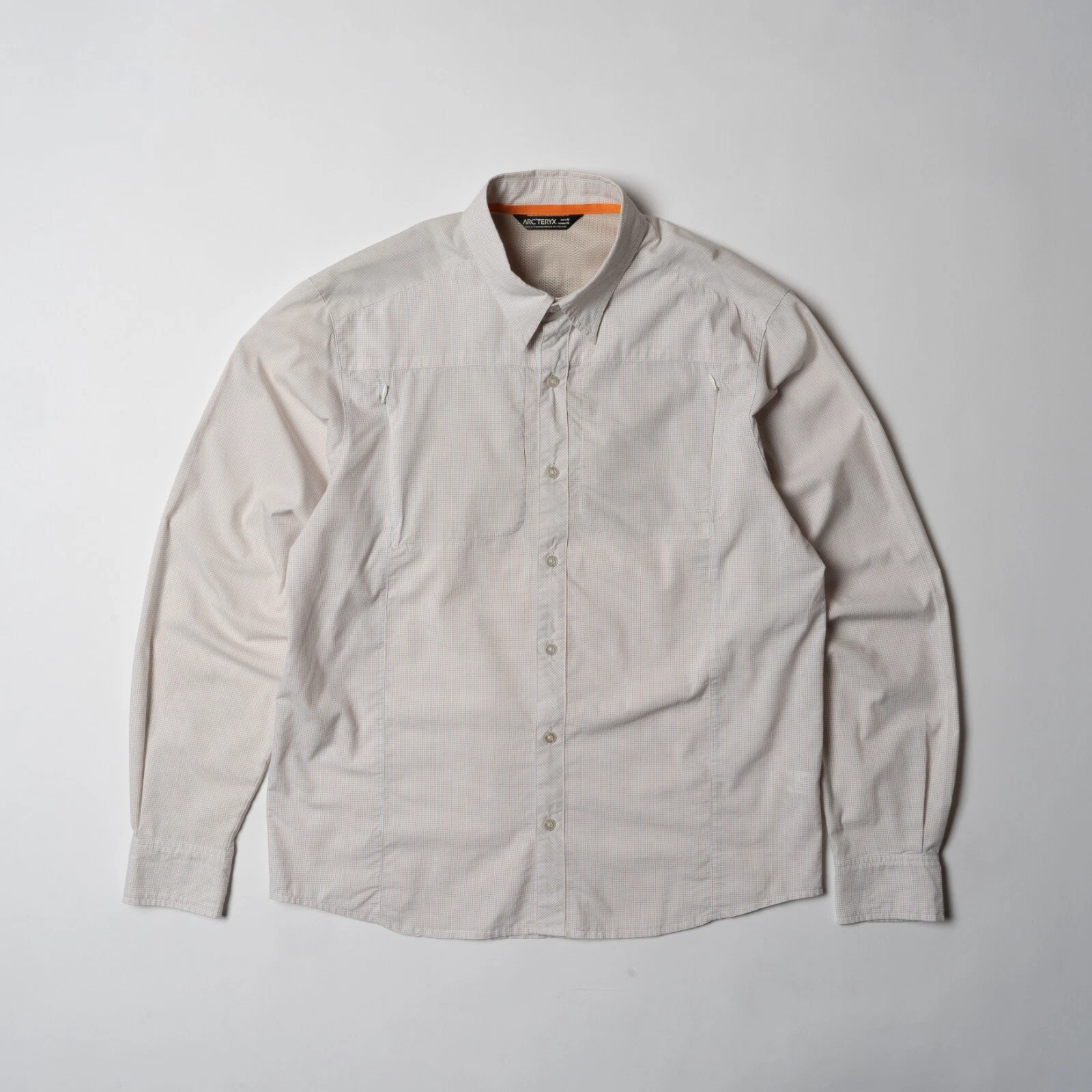 📌ARCTERYX Hiking Camp Long Sleeve Check Button Down Shirt size M