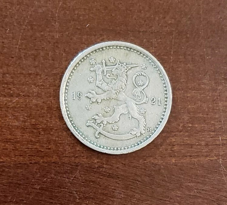 1921 Finland 1 Markka Coin | eBay