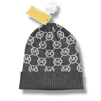 New Women’s Michael Kors MK Logo Signature Beanie with Tag Michael Kors Logo Beanie NWT | Mercari main image 4