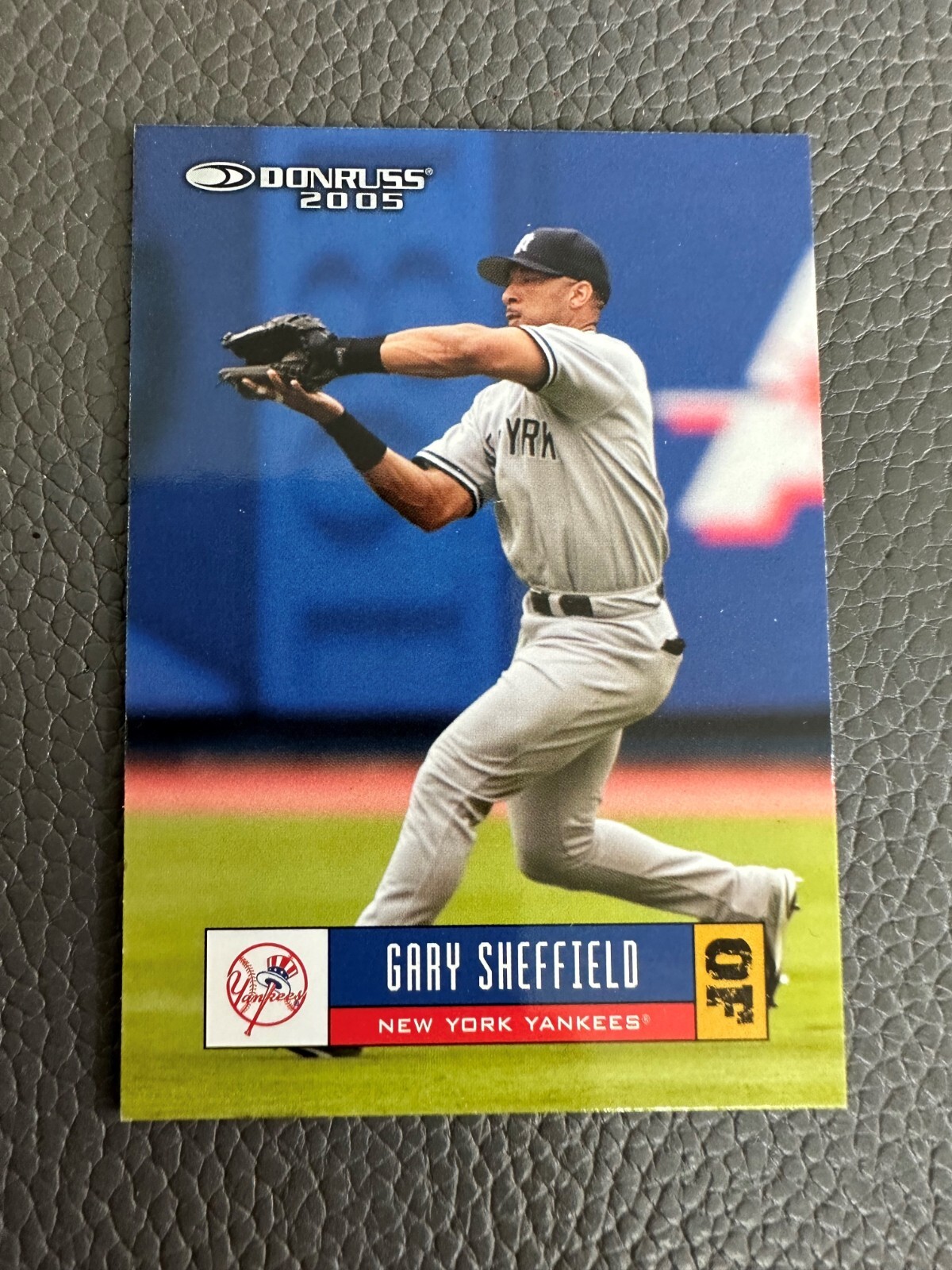 2005 Donruss New York Yankees Baseball Card #271 Gary Sheffield
