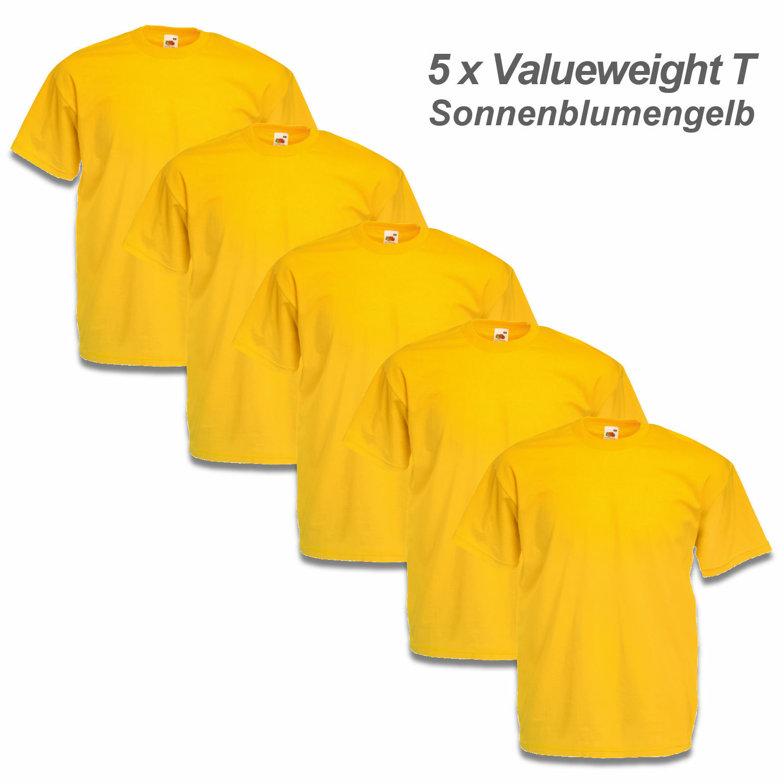 T-shirt Fruit Of The Loom Pour Femme Col V Valueweight (61