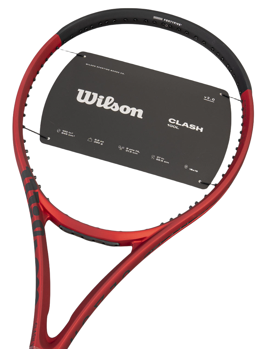 Wilson Clash 100L V2.0 Tennis Racket Racquet 100sq 280g 16x19 G2