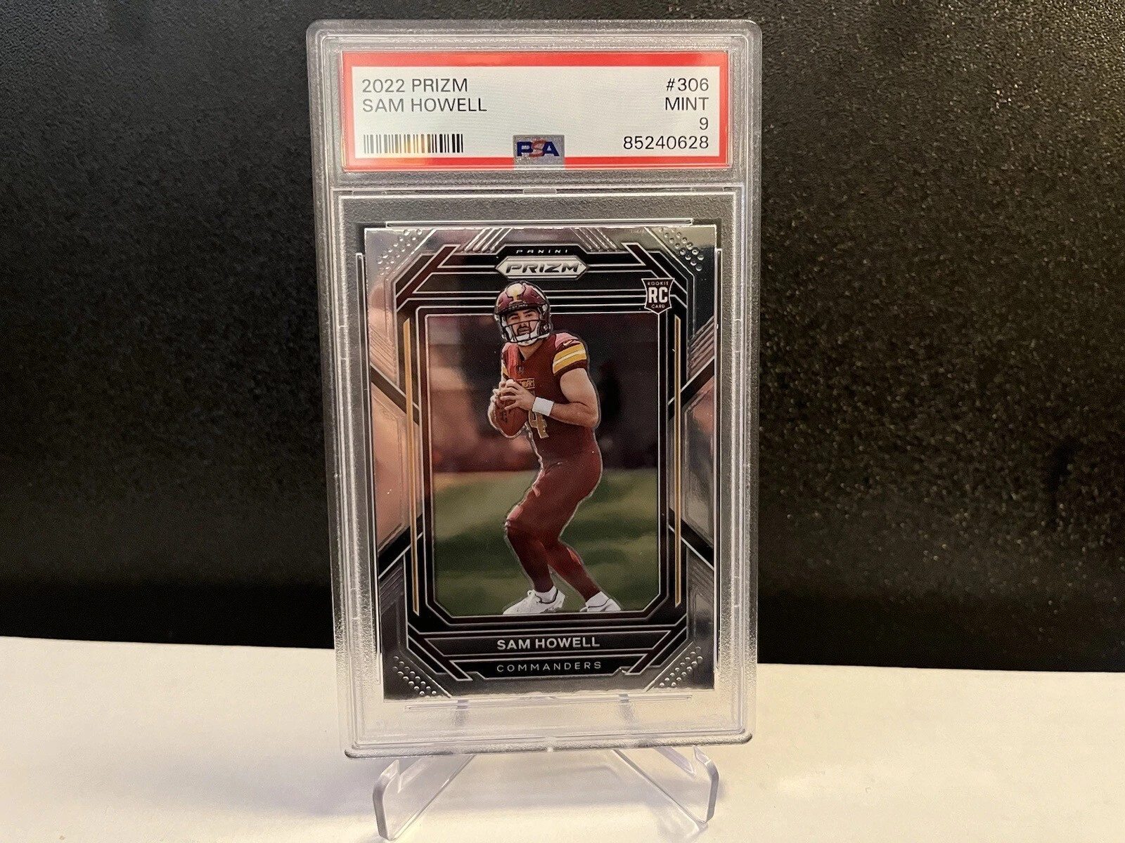 Sam Howell trading card