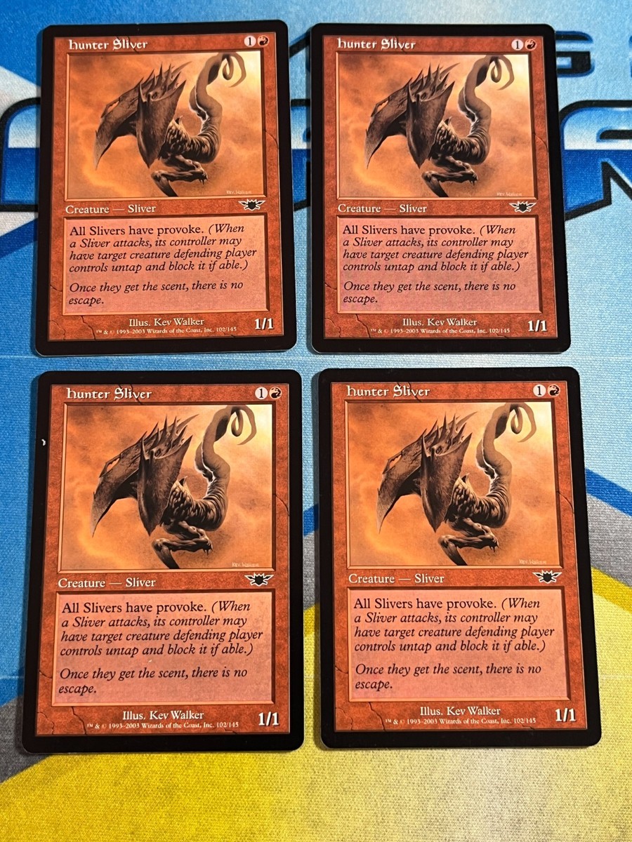 Magic the Gathering MTG Legions HUNTER SLIVER x4 | eBay