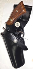 NEW BIANCHI 104M Med - Large 4" REVOLVER S&W DROP SWIVEL HOLSTER LH 38 357 NOS