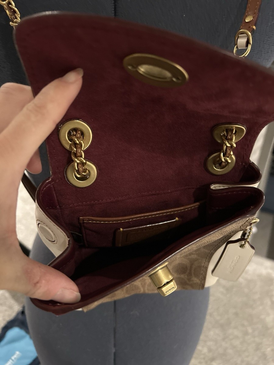 Coach Parker Convertible Backpack Bag Purse In Signature Canvas