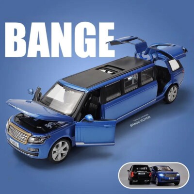 1:32 Rover Range rover Lengthen Alloy Limousine Diecast Car Model Toy Vehicles
