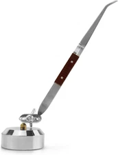 Third Hand Tweezers, Cross Locking Jewelry Welding/Soldering Tweezers with Base 