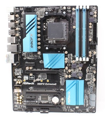 ASRock 990FX Extreme6 AMD 990FX ATX Motherboard Socket AM3+ (#7724)