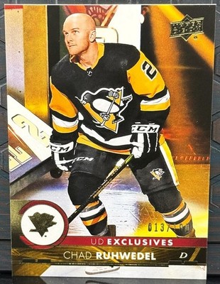 2017-18 Upper Deck Series 2 #394 Chad Ruhwedel UD Exclusives #013/100