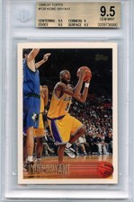 1996-97 TOPPS #138 KOBE BRYANT ROOKIE RC BGS 9.5