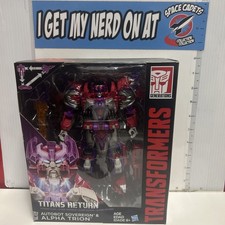 Transformers Hasbro 2015 Titans Return Autobot Sovereign Alpha Trion Figure