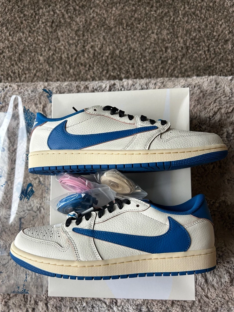25+ Jordan 1 Retro & Fragment Design & Travis Scott Low Blue for