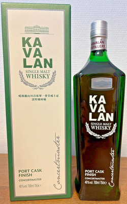Kavalan-Single Malt Whisky-Concertmaster-Port Cask Finish-700ml-40% vol.Alkohol