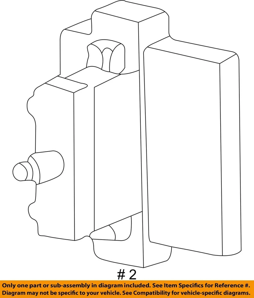 Chassis ECM ABS Left Hand Front Engine Compartment Fits 01-03 RANGER 1689447 Foto 4 de 4