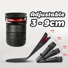 1.18-3.54inch Height Adjustable Invisible Insole Cushion - Taller Shoe Heel