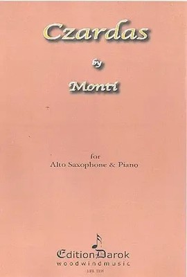 Vittorio Monti | Czardas for Alto Saxophone | Buch | Edition Darok