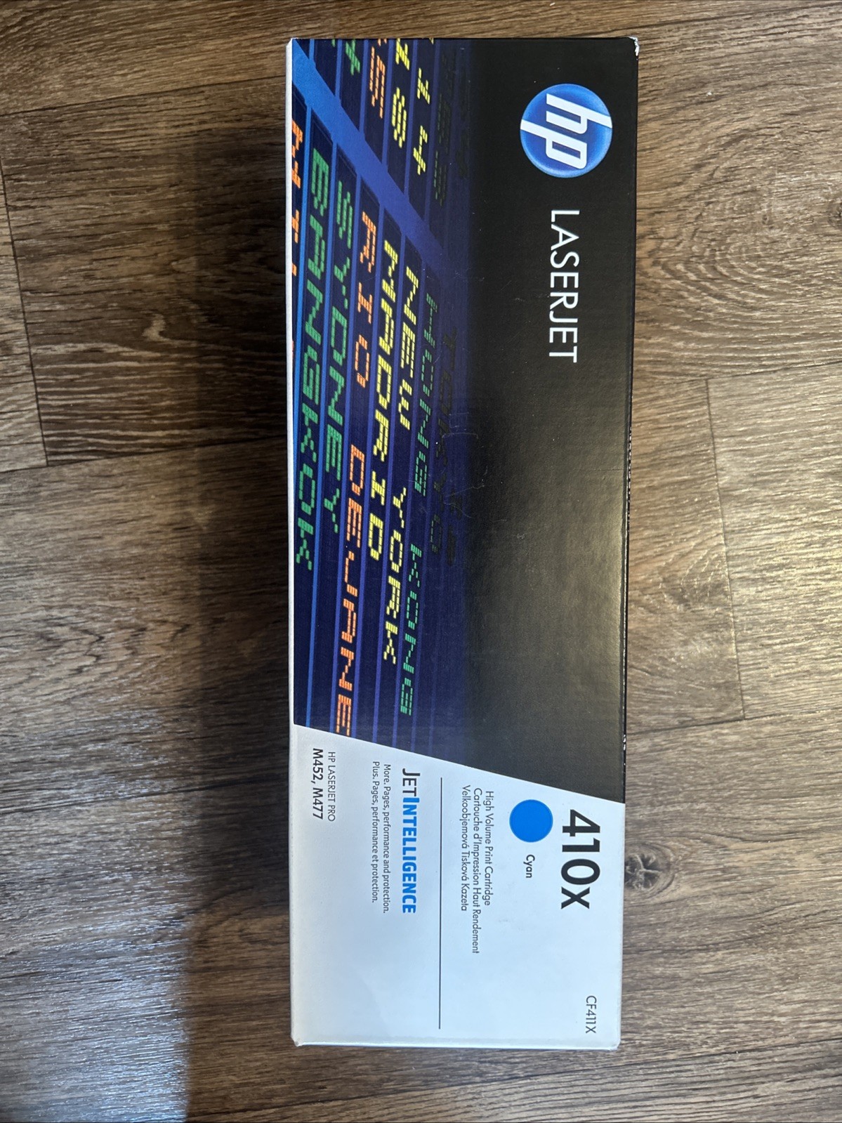 HP LaserJet Cyan Print Toner Cartridge CF411X