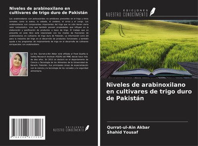 Niveles de arabinoxilano en cultivares de trigo duro de Pakistán Akbar (u. a.)