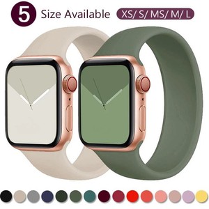 Solo Loop for apple watch band 44mm 40mm 45mm 41mm 49mm 46mm 42mm bracelet