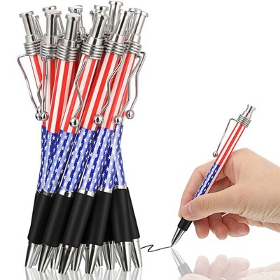 Tenare 32 Pcs American Flag Ballpoint Pen USA Patriotic red, blue, white 