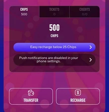 Dave and Buster's Power Card With 500 Chips Non-Expiring (READ DESCRIPTION!!!!!)