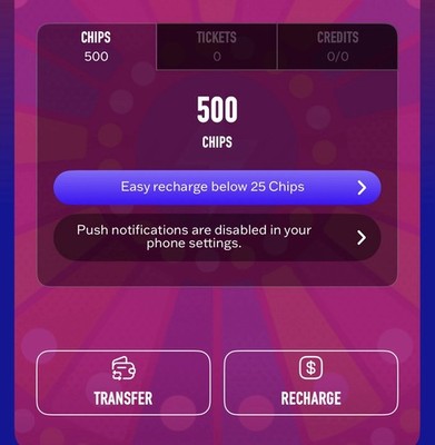 Dave and Buster's Power Card With 500 Chips Non-Expiring (READ DESCRIPTION!!!!!)