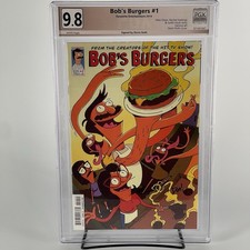 Bob's Burgers #1 PGX 9.8 SS Devon Roth - Dynamite - 1st Print - Not CGC - 2014