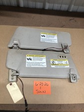 09-14 Ford F-150 F150 Sun Visors Set Pair Lh Rh Driver Passenger Gray Homelink