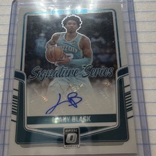 Panini 2024-25 Donruss Optic Signature Series Auto Leaky Black #SS-LKB