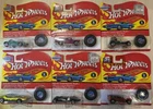 1993 Hot Wheels Vintage Collection Lot of 6 w/ Buttons Red Baron Twin Mill Demon