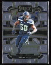 2023 Panini Select #85 Derick Hall Rookie