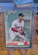 2019 Topps Holiday - Rafael Devers #HW36 Metallic Snowflake