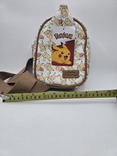 Pokemon Pikachu All Over Print Sling Shoulder Crossbody Bag - Picture 17 of 19