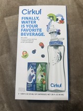 Cirkul Starter Kit - 32oz Water Bottle 2 Sip Cartridges