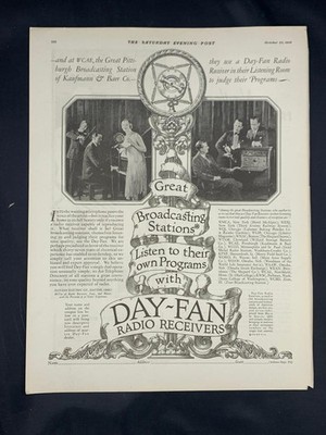 Magazine Ad* - 1926 - DAY-FAN Radio Receivers - Dayton, OH