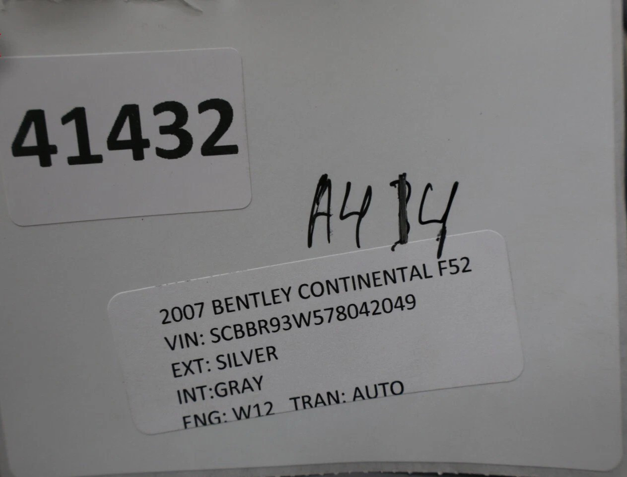 06-12 Bentley Continental Rear Right Passenger Door Lock Latch Actuator Oem