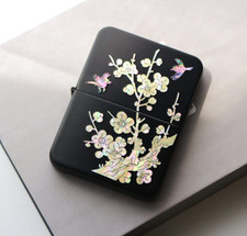 777 Najeon Lacquerware Mother-of-Pearl 7-Piece Nail Clipper Set   Flower Design
