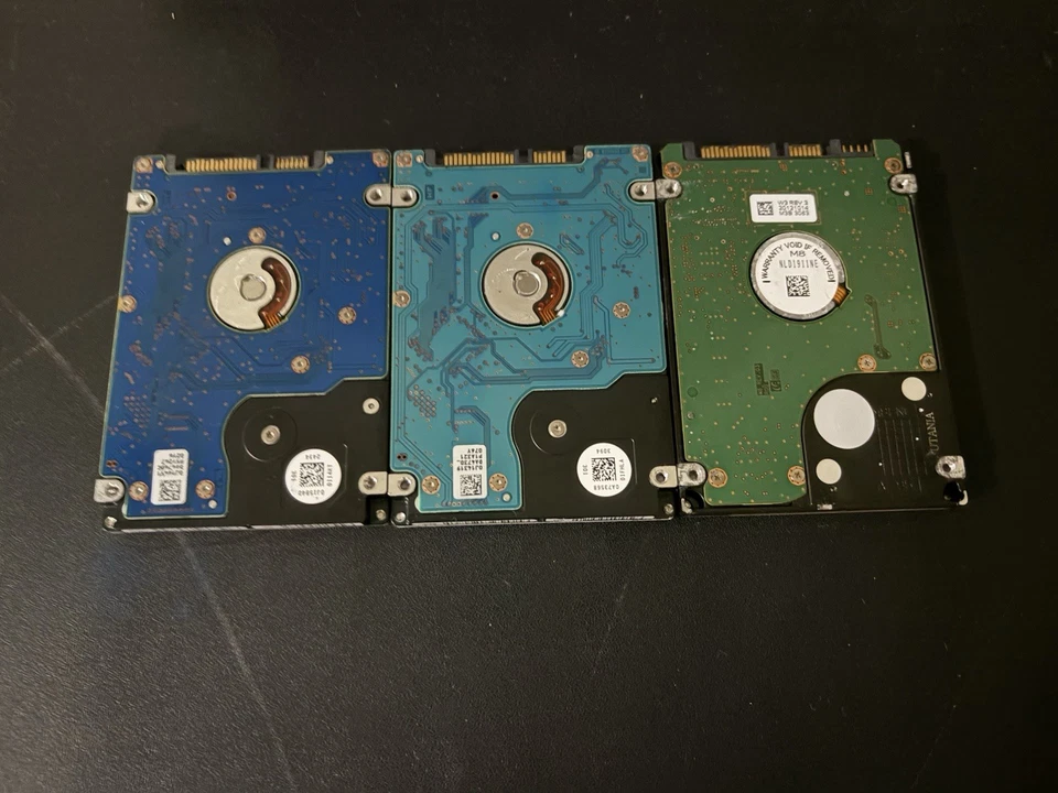 Bundle Of 3 5400RPM/7200RPM SATA 2.5” 750GB Hard Drives - Tested, Working! - Image 2 of 2