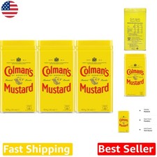 Mustard Powder 1LB Cans 3-Pk - Bold English Flavor, Old World Quality