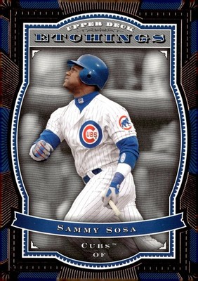 2004 Upper Deck Etchings #24 Sammy Sosa
