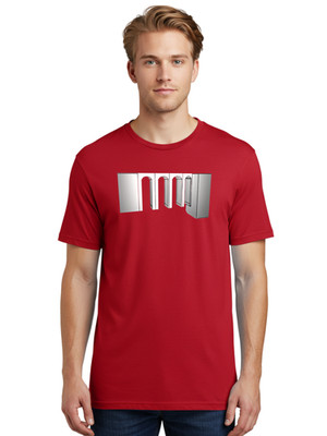 Five-Gray-Doors Mens Graphic Tee, 100% Cotton, Casual Summer Wear